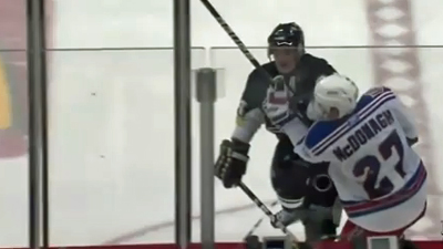 Matt Cooke Elbows Ryan McDonagh