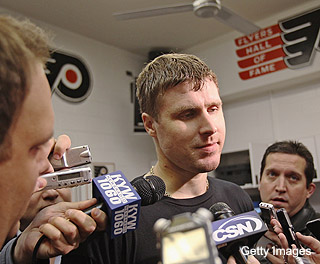 Video: Bryzgalov Offers Apology