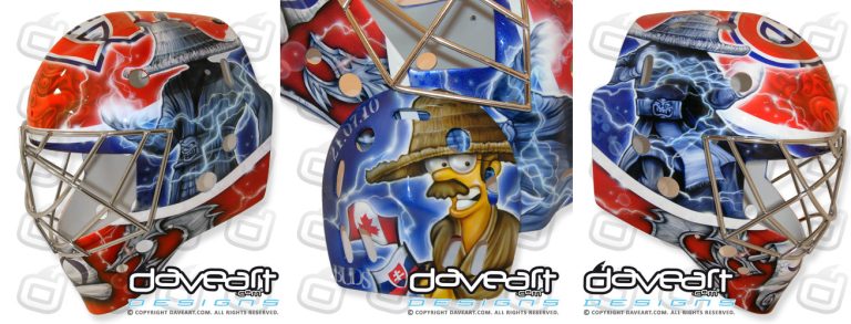 Image: Peter Budaj’s Mask