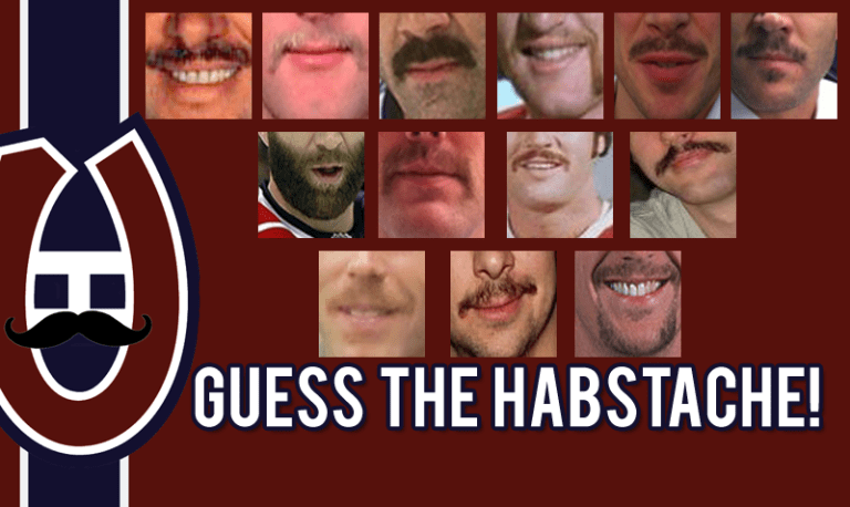 It’s Movember, Name That Habs Stache!