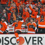 Philadelphia Flyers bench