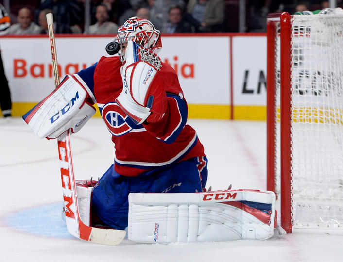 Habs Carey Price Earns Molson Cup for October