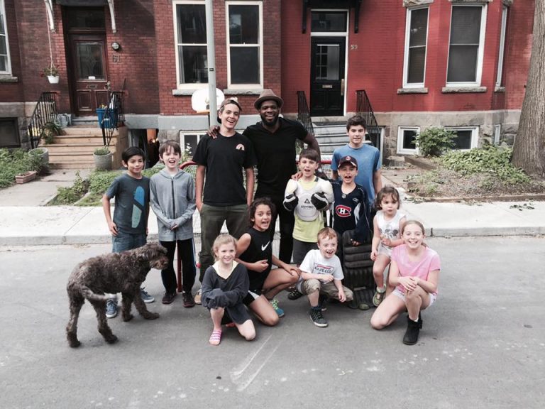 P.K. Subban Plays Street Hockey [VIDEO]