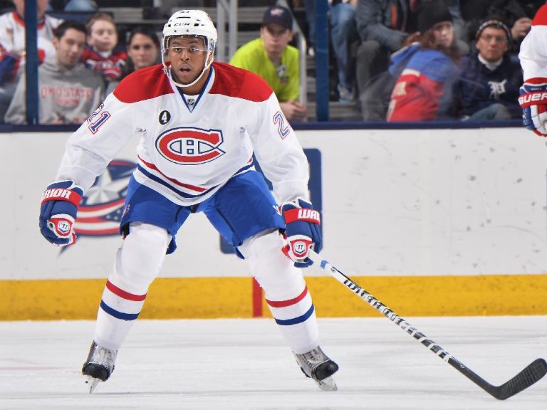 Habs Devante Smith-Pelly at Upcoming Ball Hockey Tournament