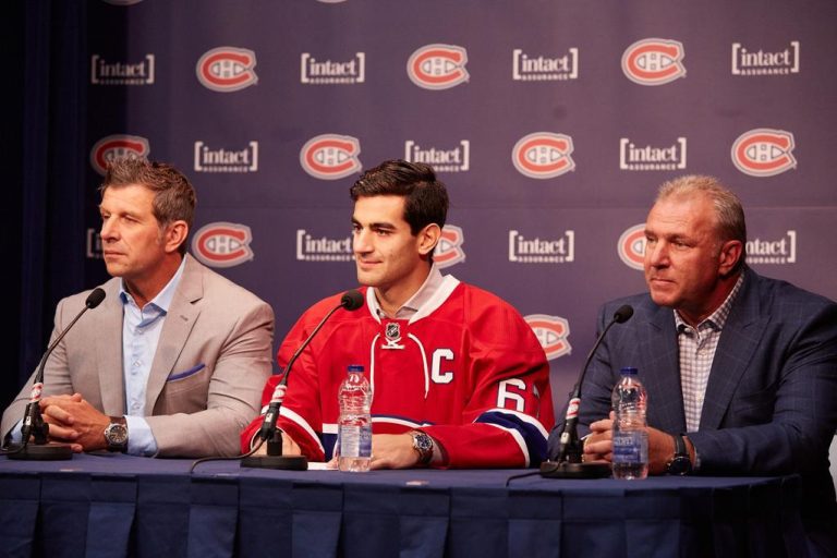 Marc Bergevin, Max Pacioretty, Michel Therrien