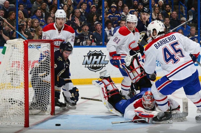 Canadiens - Blues: Waiting for a Powerball Win