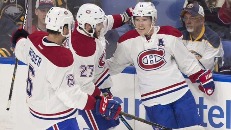 Shea Weber, Alex Galchenyuk, Brendan Gallagher