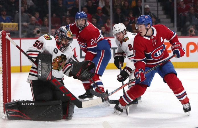 NHL: Chicago Blackhawks at Montreal Canadiens