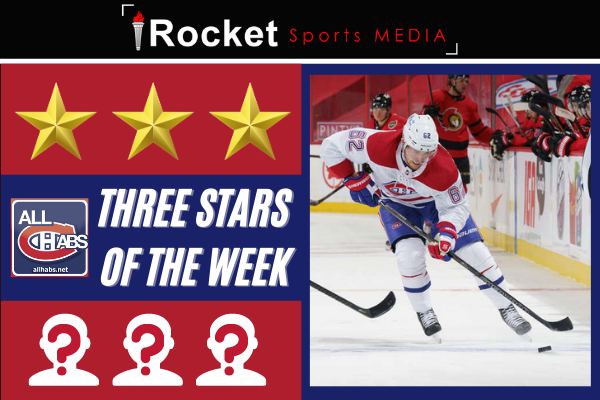 All Habs Three Stars Lehkonen