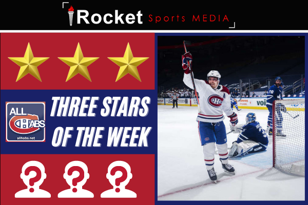 All Habs Three Stars feb 14