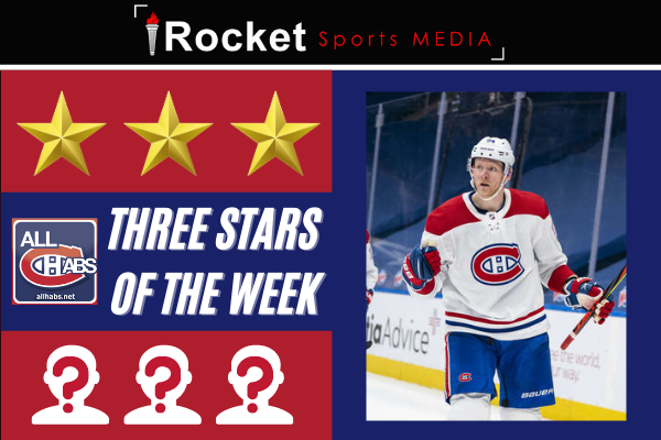 All Habs Three Stars Perry