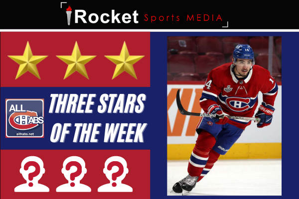 Glimmers of Hope | Habs Three Stars of the Week